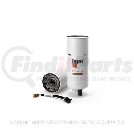 FGFS19701 by FREIGHTLINER - Fuel Water Separator Filter - 1-14 UN-2B in. Thread Size