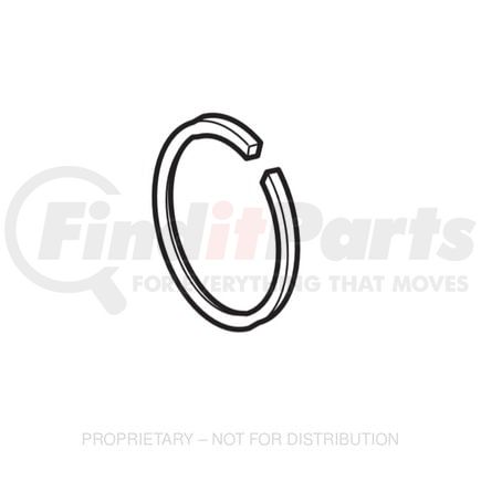 FUL-16763 by FREIGHTLINER - Auxiliary Drive Gear Snap Ring