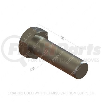 HLD-XB-10035 by FREIGHTLINER - Screw - 5/8-18 UNC in Thread Size