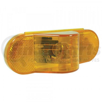 GRO-52193 by FREIGHTLINER - Turn Signal Light - Polycarbonate Lens, Polycarbonate Housing, Yellow, Yellow Lens