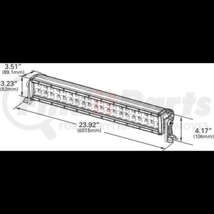 GRO-64J21 by FREIGHTLINER - Beacon Light Bracket