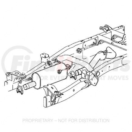 MSL52018532 by FREIGHTLINER - Exhaust Clamp