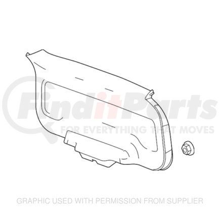 ORS15823920 by FREIGHTLINER - Parking Brake Cable