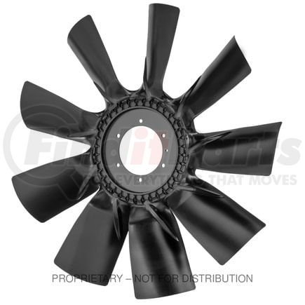 HOR-995711503 by FREIGHTLINER - Engine Cooling Fan Assembly - Clockwise, 28 in. Max OD