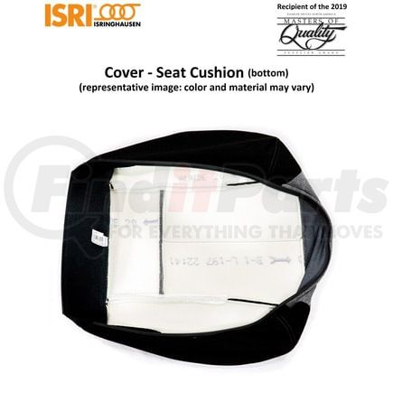 ISR-941662 by FREIGHTLINER - Seat - Mordura Fiber, Black