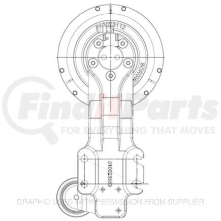 KYS010024215 by FREIGHTLINER - Engine Cooling Fan Hub