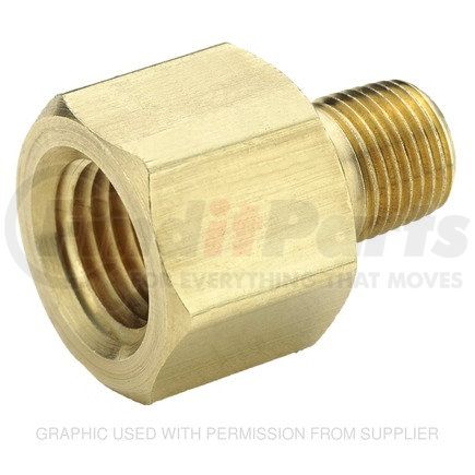 PH222P62 by FREIGHTLINER - Pipe Fitting - Male to Female, Brass, 1/8 in. to 3/8 in.