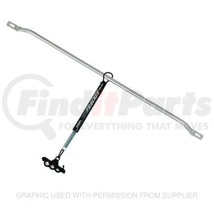 PHM17246 by FREIGHTLINER - Trailer Air Brake Connection Slide Bar - Stainless Steel