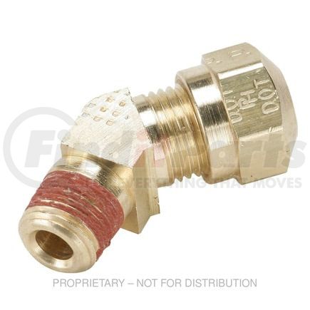 PH-VS279NTA6-6 by FREIGHTLINER - Air Brake Air Line Fitting - 150 psi Max. OP, Stainless Steel, Nylon Tube Material