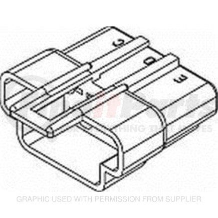 PAC12010812 by FREIGHTLINER - Multi-Purpose Wiring Terminal - Male, 5 Cavity Count