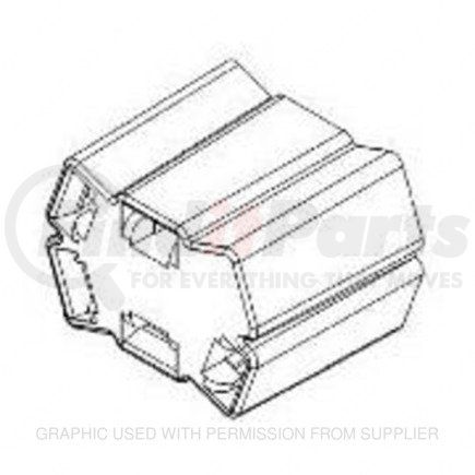 PAC12052978B by FREIGHTLINER - Female Terminal - Polypropylene, Natural