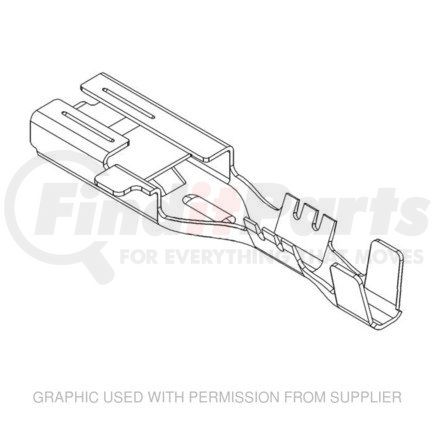 PAC12065894L by FREIGHTLINER - Multi-Purpose Wiring Terminal - Female