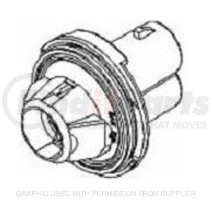 PAC12110053B by FREIGHTLINER - Female Terminal - Nylon, Female Connector