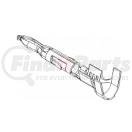 PAC-12124587-L by FREIGHTLINER - Male Terminal - Brass, Male Connector