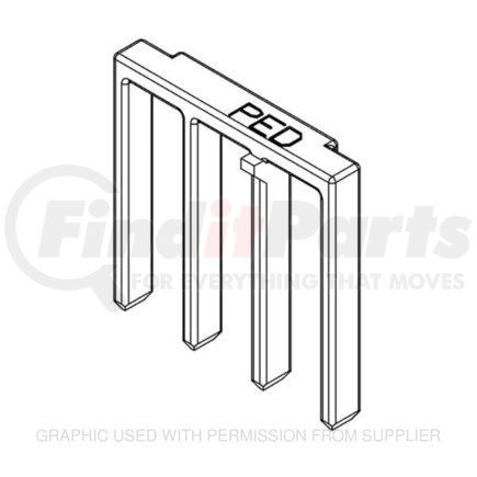 PAC12146817 by FREIGHTLINER - Multi-Purpose Wiring Terminal - Blue