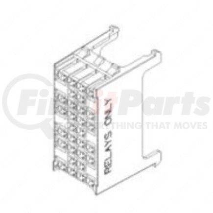 PAC12146836 by FREIGHTLINER - Multi-Purpose Wiring Terminal - Female