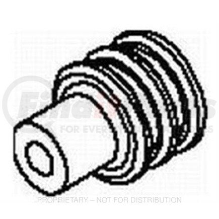 PAC-15324973-B by FREIGHTLINER - Harness Connector Seal - Liquid Silicone, Red Bright