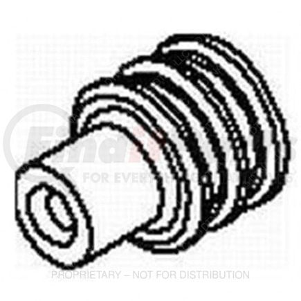 PAC-15324980-B by FREIGHTLINER - Harness Connector Seal - Silicone, Gray