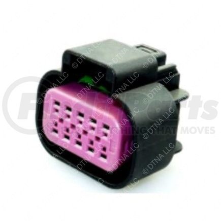 PAC-15326842-B by FREIGHTLINER - Female Terminal - Polyamide, Black, Female Connector