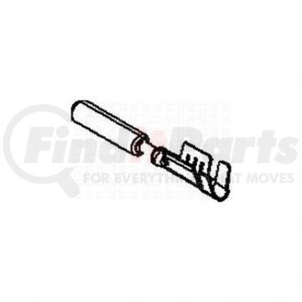 PAC15356827L by FREIGHTLINER - Multi-Purpose Wiring Terminal - Female, 20-18 ga.