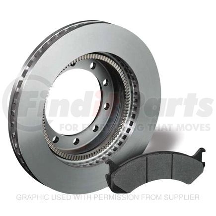PFR-381-113-20 by FREIGHTLINER - Disc Brake Rotor - Steel