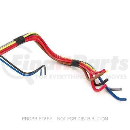 PH/1220-10B-RED100 by FREIGHTLINER - Air Brake Hose - Red, 150 psi Max. OP