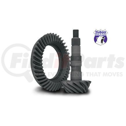 YG GM8.25-411R by YUKON - High performance Yukon Ring/Pinion set GM 8.25in. IFS Rev rotation in a 4.11