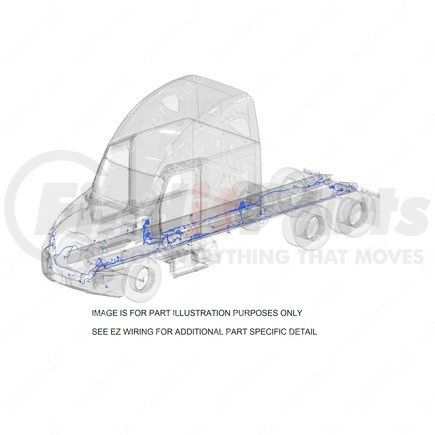 S81-00009-085 by FREIGHTLINER - Chassis Wiring Harness - Chassis, P3, 10