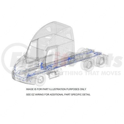 S81-00010-332 by FREIGHTLINER - Chassis Wiring Harness - Chassis, P3, 13