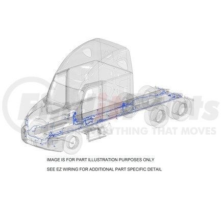 S81-00160-390 by FREIGHTLINER - Chassis Wiring Harness - Chassis, P4, 10/OBD16/GHG17