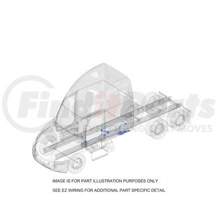 S87-00000-016 by FREIGHTLINER - Chassis Wiring Harness - Under Cab, M2, 10