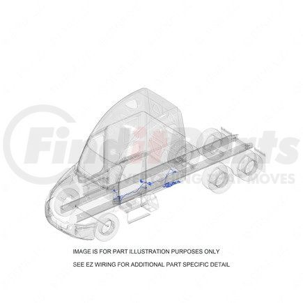 S87-00000-177 by FREIGHTLINER - Chassis Wiring Harness - Under Cab, M2, 10