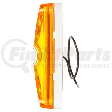 SIG-1211A by FREIGHTLINER - Marker Light - Signal-Stat Series, Incandescent, Rectangular, Yellow Lens