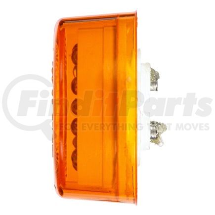 SIG-3050A by FREIGHTLINER - Marker Light - Signal-Stat Series, LED, Round, Polycarbonate, Yellow Lens