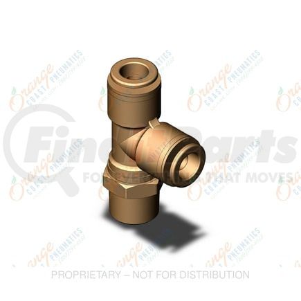 SMC-KV2Y11-36S by FREIGHTLINER - Pipe Fitting - Tee, Male Run 3/8 Nylon