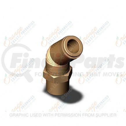 SMC-KV2K13-37S by FREIGHTLINER - Air Brake Air Line Fitting - 1/2-14 in. Thread Size