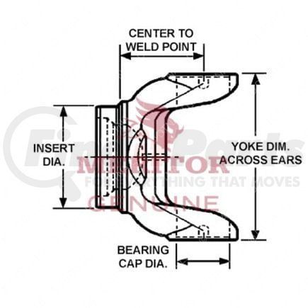 TDA-176N2817 by FREIGHTLINER - Drive Shaft