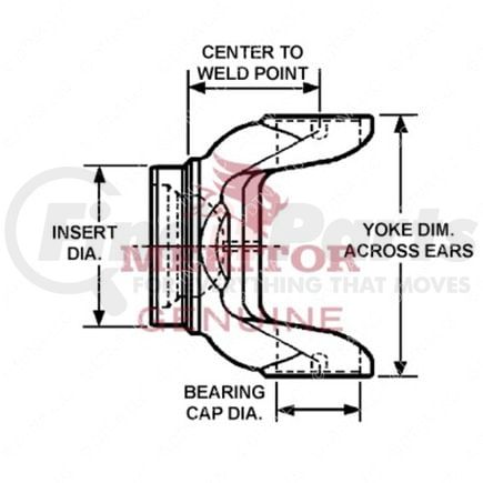 TDA-18N28-117 by FREIGHTLINER - Drive Shaft