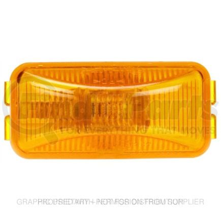 TL-15200Y by FREIGHTLINER - Marker Light - 15 Series, Incandescent, Rectangular, Yellow Lens