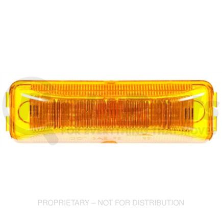 TL-19250Y by FREIGHTLINER - Marker Light - 19 Series, LED, Rectangular, Polycarbonate, Yellow Lens