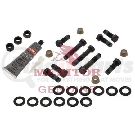 TDA-KIT4294 by FREIGHTLINER - Multi-Purpose Hardware - Kit Includes Dowel (4), Cap screw (9), Nut (3), Washer (12), Loctite (1), Tool - 3M Roloc Green Bristle Disc (1)