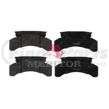 TDA-MD224 by FREIGHTLINER - Disc Brake Pad Set - 6.35 mm THK