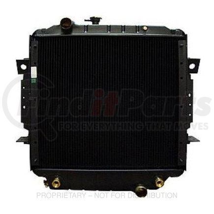 VAB1003494 by FREIGHTLINER - Radiator Auxiliary Cooling Module Core and Tank Assembly