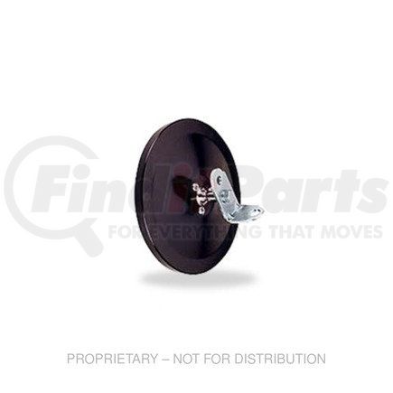 VEL-708521 by FREIGHTLINER - Door Mirror Bracket - Black, 5 in. Dia.