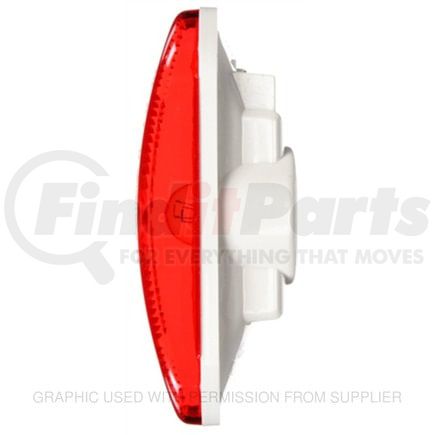 TL-60202R by FREIGHTLINER - Tail Light - Incandescent, Oval, Red Lens