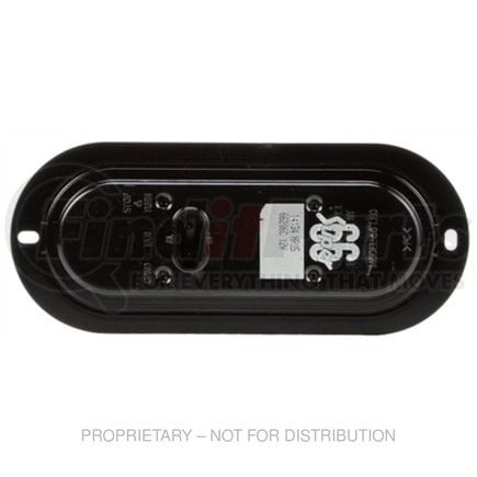 TL-66206C by FREIGHTLINER - Back Up Light - 66 Series, LED, Oval, Clear Lens