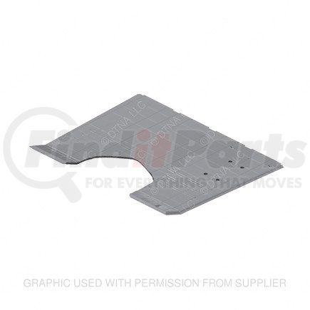 W18-00666-016 by FREIGHTLINER - Floor Cover - Left Hand, Auto, Seat