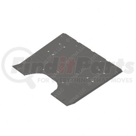 W18-00671-018 by FREIGHTLINER - Floor Cover - 113" BBC, Left Hand, Right Hand, Day Cab, Auto, Seats