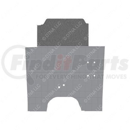 W18-00898-045 by FREIGHTLINER - Floor Cover - 126" BBC, Left Hand, 72 in., Bunk