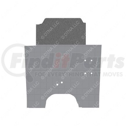 W18-00898-047 by FREIGHTLINER - Floor Cover - 126" BBC, Left Hand, 72 in., Bunk